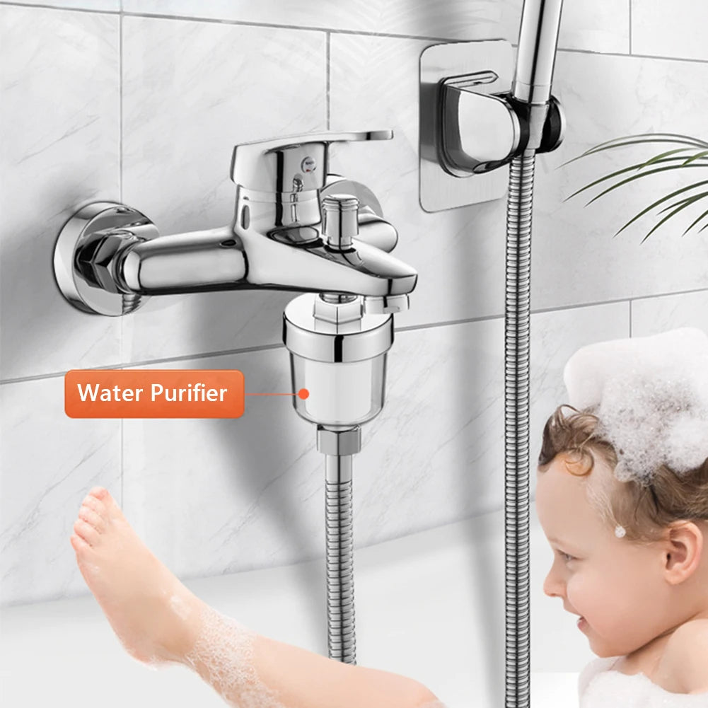 Water Outlet Purifier Kits Universal Faucet Filter Kitchen Bathroom Shower Household