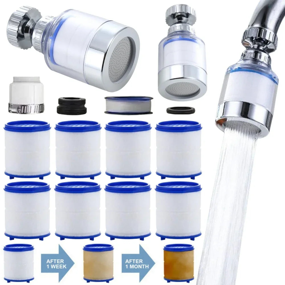Faucet Filter Elements Water Purifier Filter emove Chlorine Heavy Metal Faucet