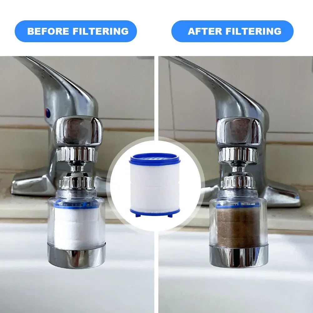 Faucet Filter Elements Water Purifier Filter emove Chlorine Heavy Metal Faucet